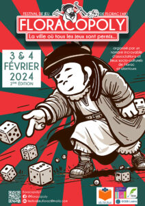 Affiche Floracopoly 2024 Bergère