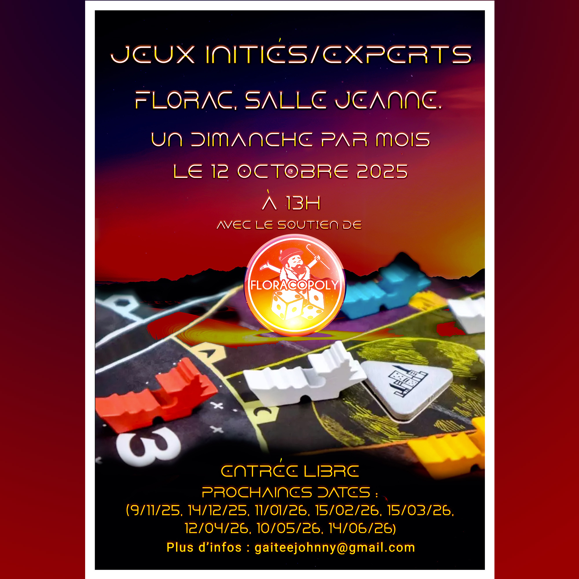 Session jeux initiés et experts