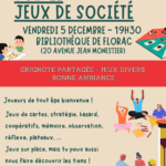 Soirée jeux de société